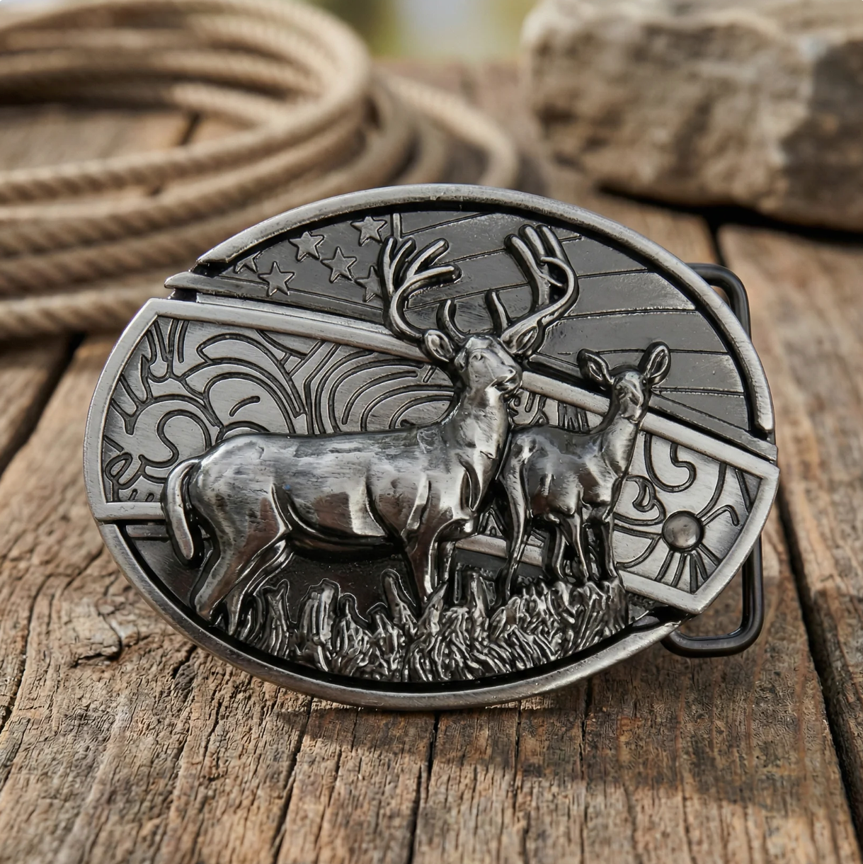 Knife Belt Buckle AlloyClub™